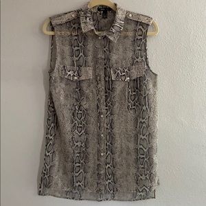 Blouse by Mango suit collection